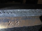 Old  streamliner  Railroad Train Locomotive Printers Block Letterpress