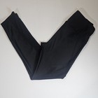 Under Armour Compression Leggings Womens Medium Black White Logo Athletic Pants