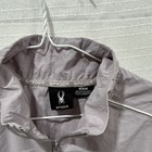 Spyder Men s Full Zip Nylon Windbreaker Jacket Gray Stand-up Collar Size M