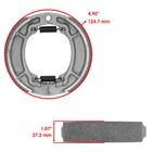 For Yamaha It175 Racer It 175 1977 1978 1979 1980 1981 1982 83 Rear Brake Shoes