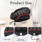 Giantree 3 Pcs Chef Hat  Elastic Kitchen Cooking Hat For Women  Food Service Hai