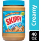 Skippy Creamy Peanut Butter Spread  Plastic Jar 40 Oz  2 Pack 
