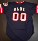 1976 1977 Paul Dade Cleveland Indians Game Used Worn Jersey Rare Style