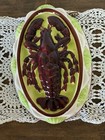 Vintage Gailstyn-sutton Ceramic Lobster   Shells Jello Mold Wall Hanging 11 3 4 