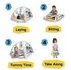 Baby Einstein 4-in-1 Kickin  Tunes Music And Language Play Gym And Piano Tummy  