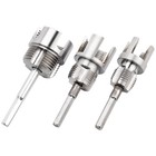 3pcs Pvc Pipe Threader Kit 1 2  3 4  1  Npt  Integrated Internal   External Pipe