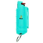 Burn Pepper Spray  50oz Self Defense Keychain Security Case Rainbow - 5 Pack