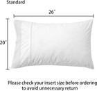 White Lace Pillowcases Standard Size Set Of 2  100  Cotton White Eyelet Pillow