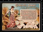 Columbia Mill Co American Flour Minneapolis Patriotic Victorian Trade Card J us