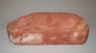 Old Antique Vtg 19th C 1800s Redware Recumbent Lamb Doorstop Unglazed Very Nice