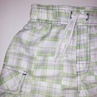 French Toast Boys Swim Trucks Size 4 Green White