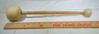 Vintage Drum   Cymbal Mallet Double Ball Wood Shaft Double Sided Sn