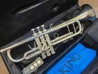 King 2065-bsp Bb Trumpet Silver Plated Used With Case