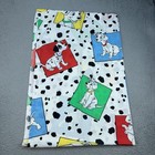 Vintage Disney 101 Dalmatians Twin Sheet Set Kids Bibb Co Usa
