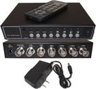 Office Home Analog Video Security Camera Cctv Color Quad Splitter Processor 4 Ch