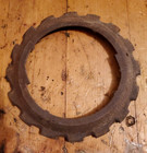 Vintage John Deere Cast Iron H694b Seed Planter Plate Ring Steampunk Advertising