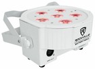 Rockville Battery Par 61 White Rechargeable Rgbwa uv Dmx Dj Wash Light remote