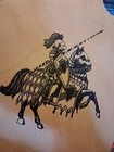 Decorative Wooden Shield Knight Horseback Jousting Costume Medieval Renaissance
