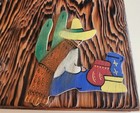 Vintage Wooden Photo Album Book -dry Mount 1930   s 1940   s Souvenir Scrapbook