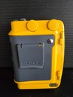 Vintage Sony Wm-af54 Walkman Sports Radio Cassette Player Portable Yellow