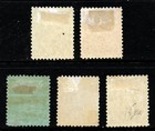 Canada Sc 89-93 Well Centered Edward Vii Issue  Mint  Hinged Bargain Set To 10 C