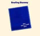 Custom Bowling Leather Shammy Blue With Your Logo  Pack Of 5 10 20 30 40 50 75