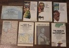 Huge Lot 52 Vintage National Geographic Maps U s  World