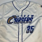 Eric Hosmer Omaha Storm Chasers Baseball Jersey - Adult M - White Minor League