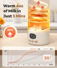Portable Bottle Warmer For Travel 17oz Fast Heating Milk   Water Water  new 
