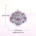 Fall Pin Brooch Christmas Flower Basket Fashion Jewelry New Free Ship 2 4 Inch