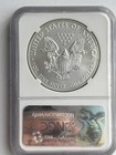 2017  1 American Silver Eagle 1 Oz Coin Ngc Ms-69 First Releases