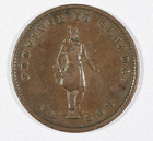 1852  bank Of Quebec  Half-penny Copper Bank Token  Breton 529  Fine