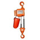 Electric Chain Hoist 1 Ton 2200 Lb 220v 1 Speed 20 Ft  G80 Chain H2 Duty