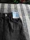 Cat   Jack Skirt Toddler Girls 2t Black Denim Paperbag Waist Super Stretch