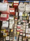 Lot Of 200  Nos Boxed Vintage Various Brands Radio tv Vacuum Tubes