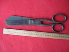 Antique Large Tailor s Scissors With A Brand  Russia 19th Century M