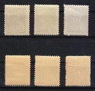 Estonia Occupation Estland 1941 Mnh Mi 1x y-3x y Sc N3-n5 Both Edition Ww2   