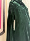 Vintage Green Velvet Cape-renaissance-1960s-1970s-goth-autumn-holiday-cloak-coat
