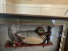 Vintage Ducks Unlimited Waterfowl Series Duck Decoy Carving Shadow Box 1992