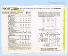 Mccall s 5131  1950s Rare Pauline Trigere Evening Gown Sz 34b Vtg Sewing Pattern