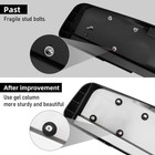 19-25 Chevy Silverado Gmc Sierra 1500 2500 3500 Crew Cab 6  Running Boards Flat