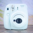 Fuji Film Instax Mini 9 Ice Blue Instant Film Camera 