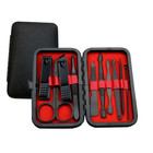 10pcs Pedicure   Manicure Set Nail Clippers Cleaner Cuticle Grooming Tools Kit