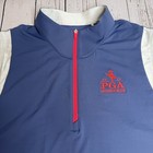 Womens Cutter   Buck Annika 1 4 Zip Golf Vest 2019 Pga Bethpage Black Size Xxl