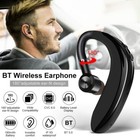 Wireless Bluetooth 5 0 Earpiece Driving Trucker Headset Earbuds Noise Cancelling