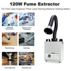 120w Fume Extractor Air Purifier For  Fiber Laser Marking Engraver Machine Us