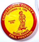 Sedan Kansas Lot Of 3 Festival Buttons