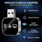 2026 Mini Carplay Adapter 3-in-1 Wireless Carplay   Android Auto   Mirror Link