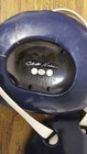 Cliff Keen Signature 4-strap Wrestling Headgear Blue - White Straps    