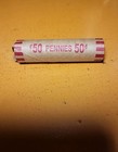 Unsearched Wheat Penny Roll W  Indian Head Ender - Estate collection Purchases